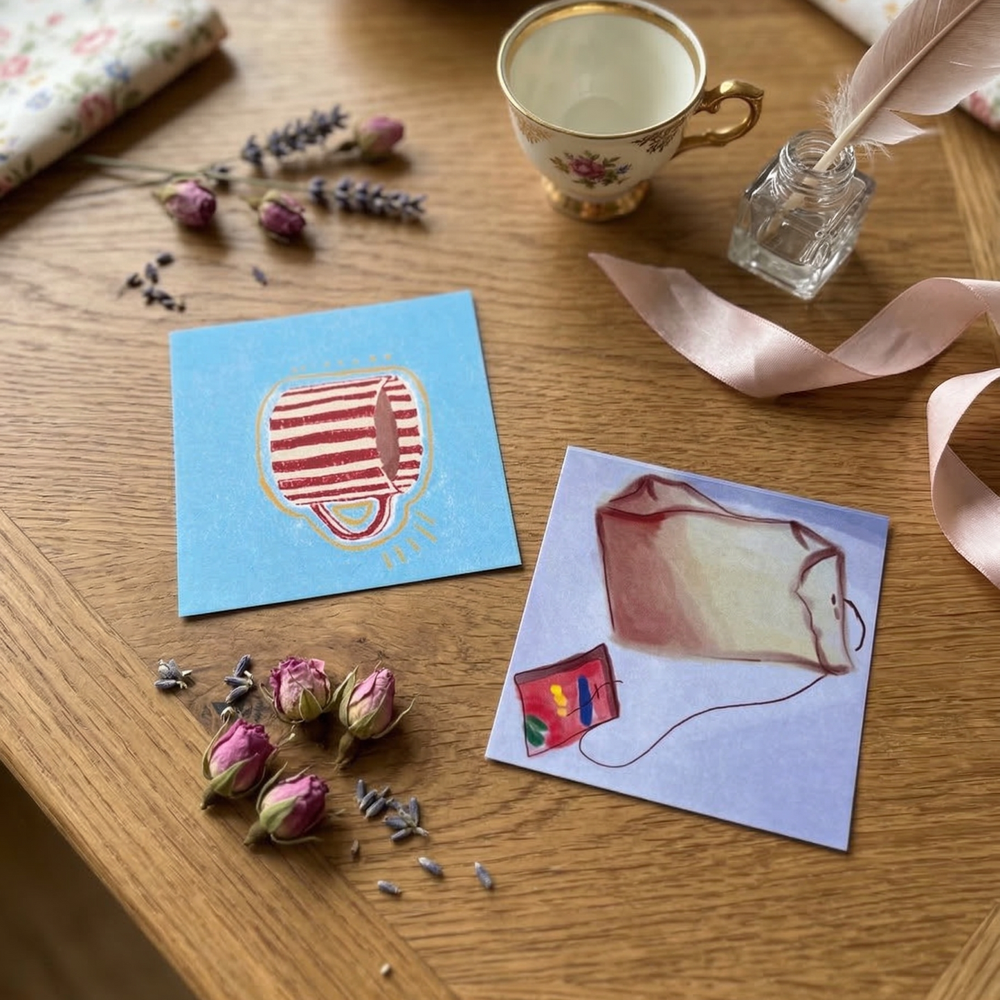 Sticker Pack "Coffe & Tea" 10,5 x 10,5 cm