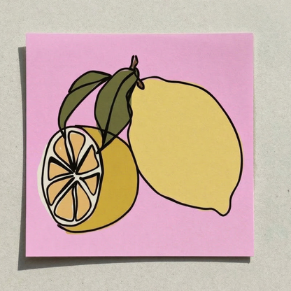 Sticker Pack "Obst"  10,5 x 10,5 cm