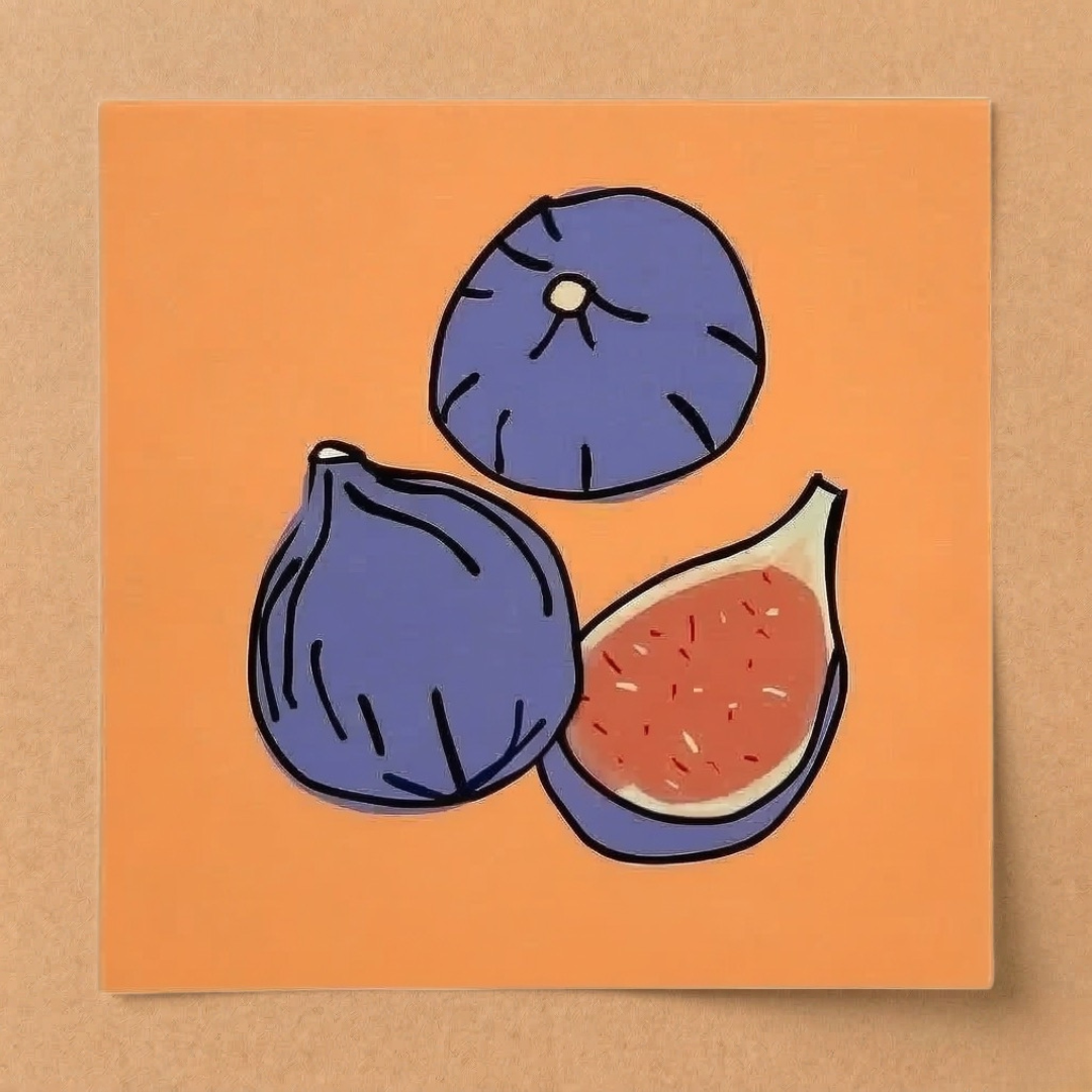 Sticker Pack "Obst"  10,5 x 10,5 cm
