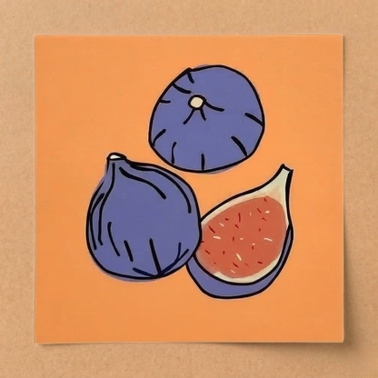 Sticker Pack "Obst"  10,5 x 10,5 cm