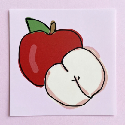 Sticker Pack "Obst"  10,5 x 10,5 cm